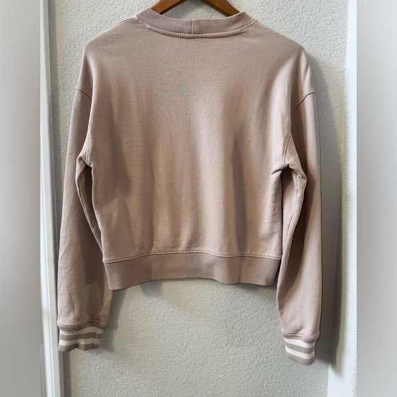 AllSaints Yvonne Cropped Pullover sweatshirt Size Medium - Picture 4 of 6